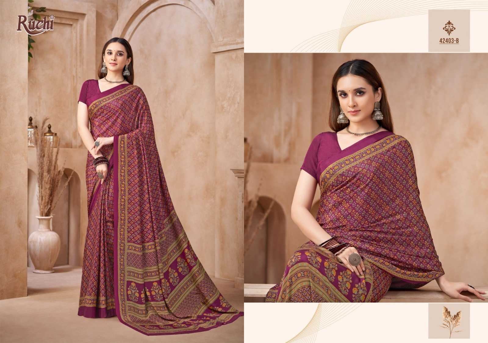 Crepe Silk Saree
