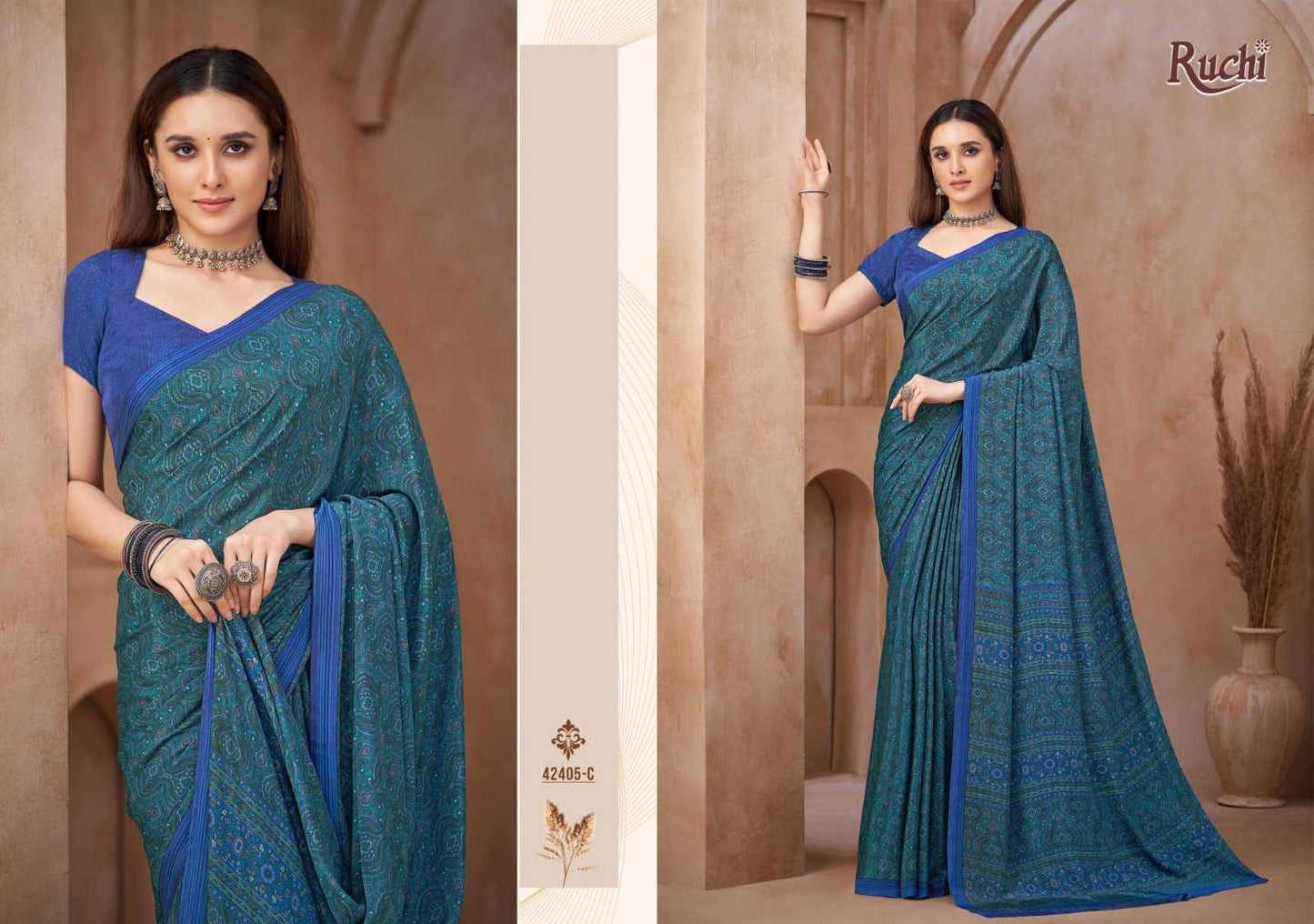 Crepe Silk Saree