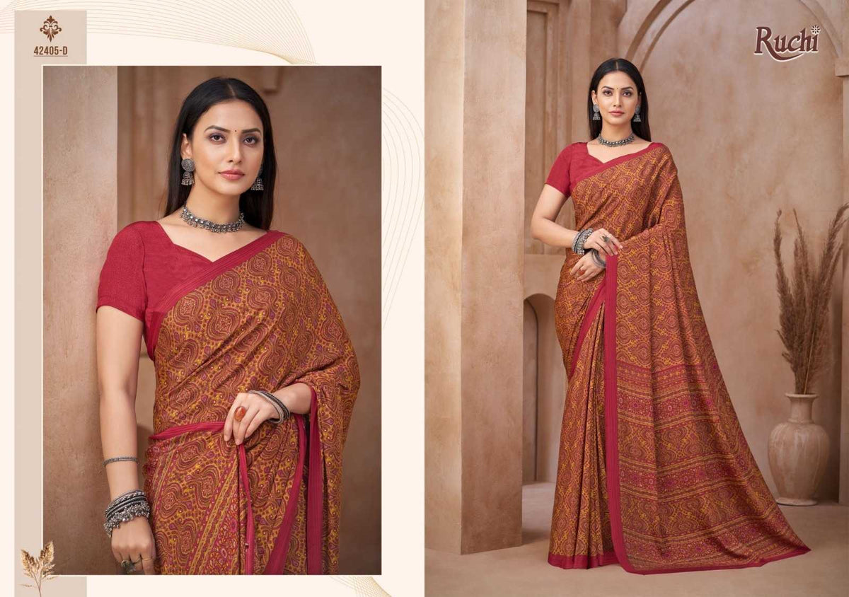 Crepe Silk Saree