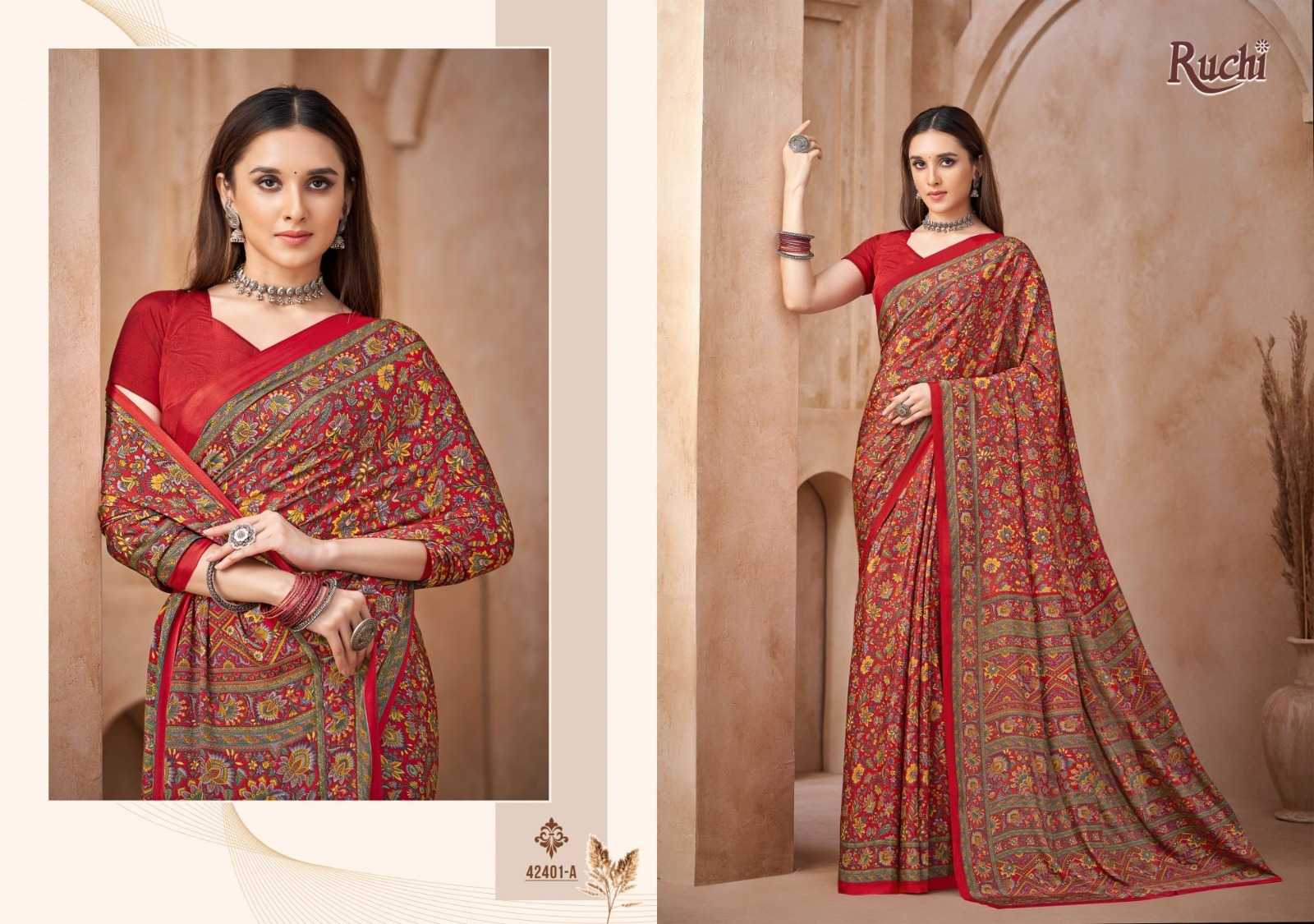 Crepe Silk Saree