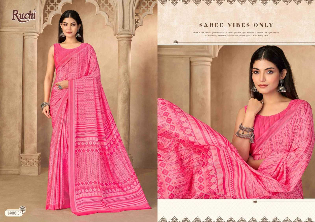 Crepe Silk Saree