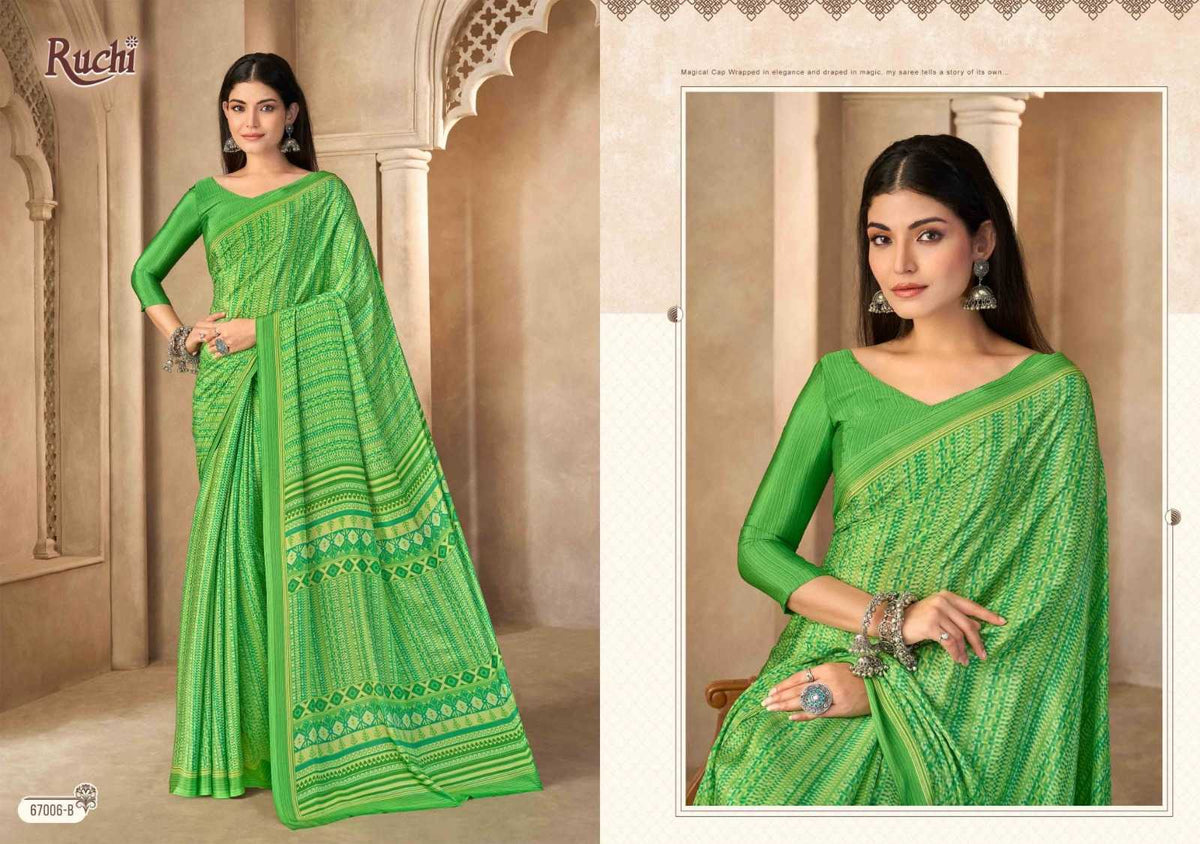 Crepe Silk Saree