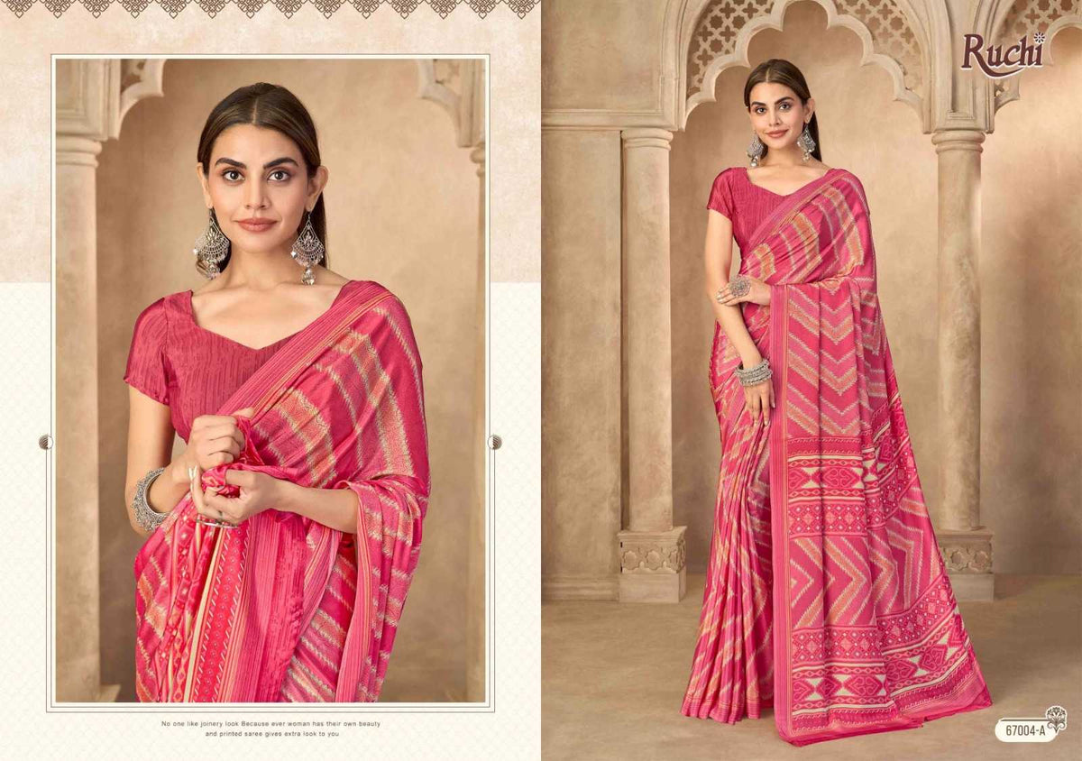 Crepe Silk Saree