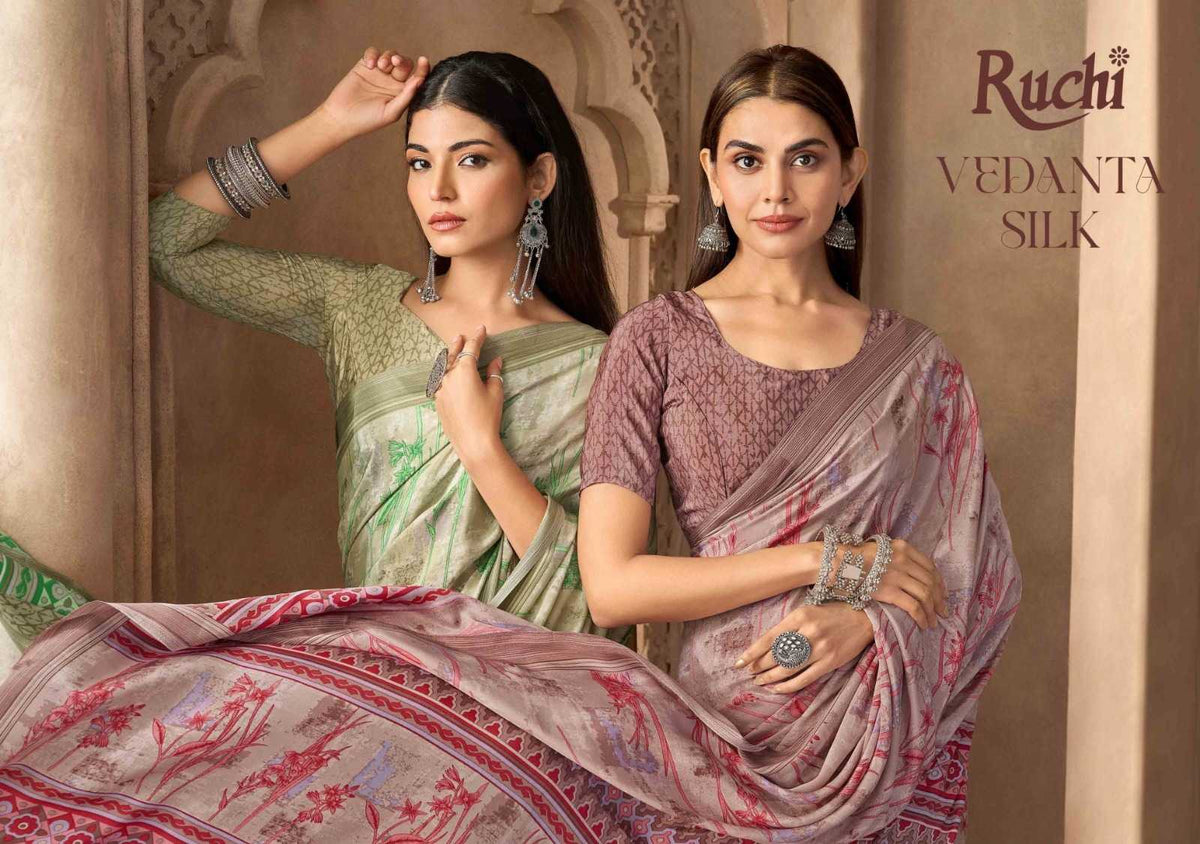Crepe Silk Saree