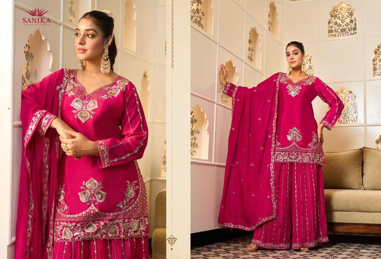 Georgette Ladies Silk Suit