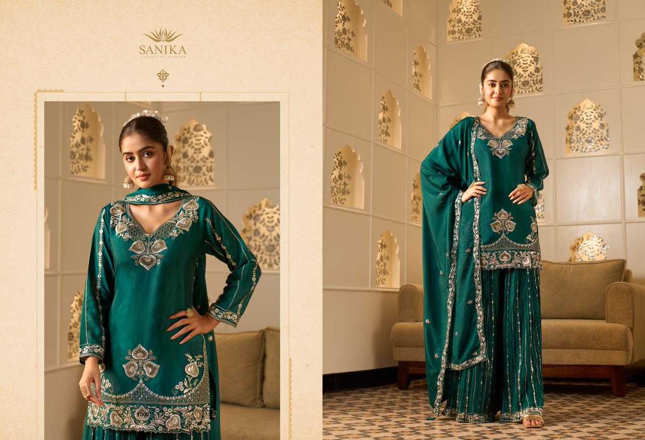 Georgette Ladies Silk Suit