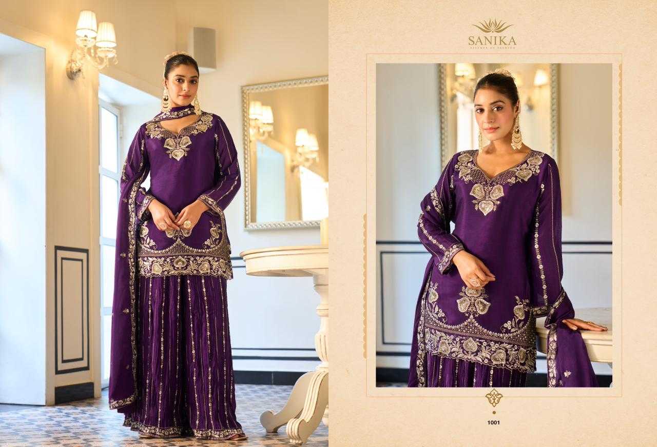 Georgette Ladies Silk Suit