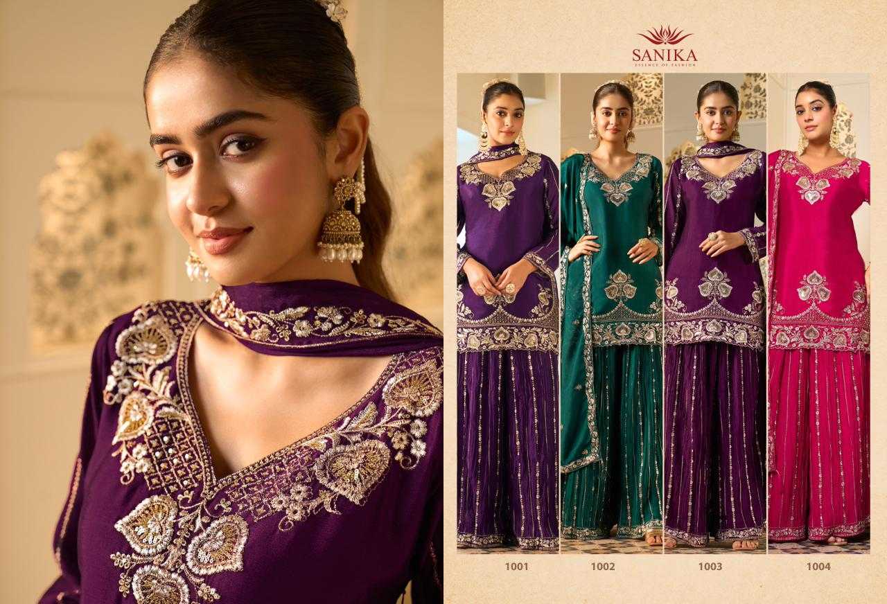 Georgette Ladies Silk Suit