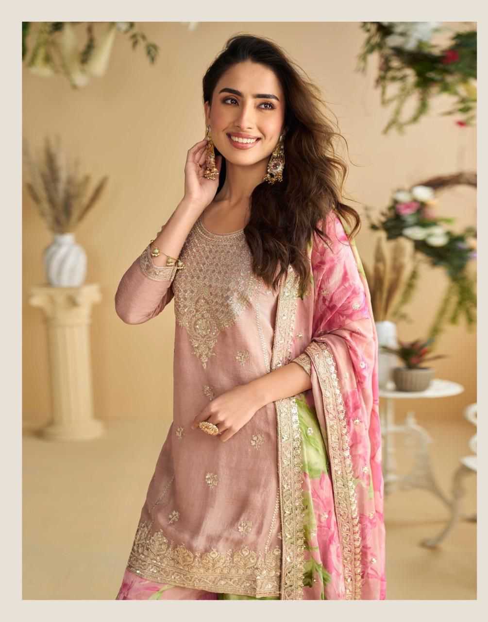 Ladies Silk Suit