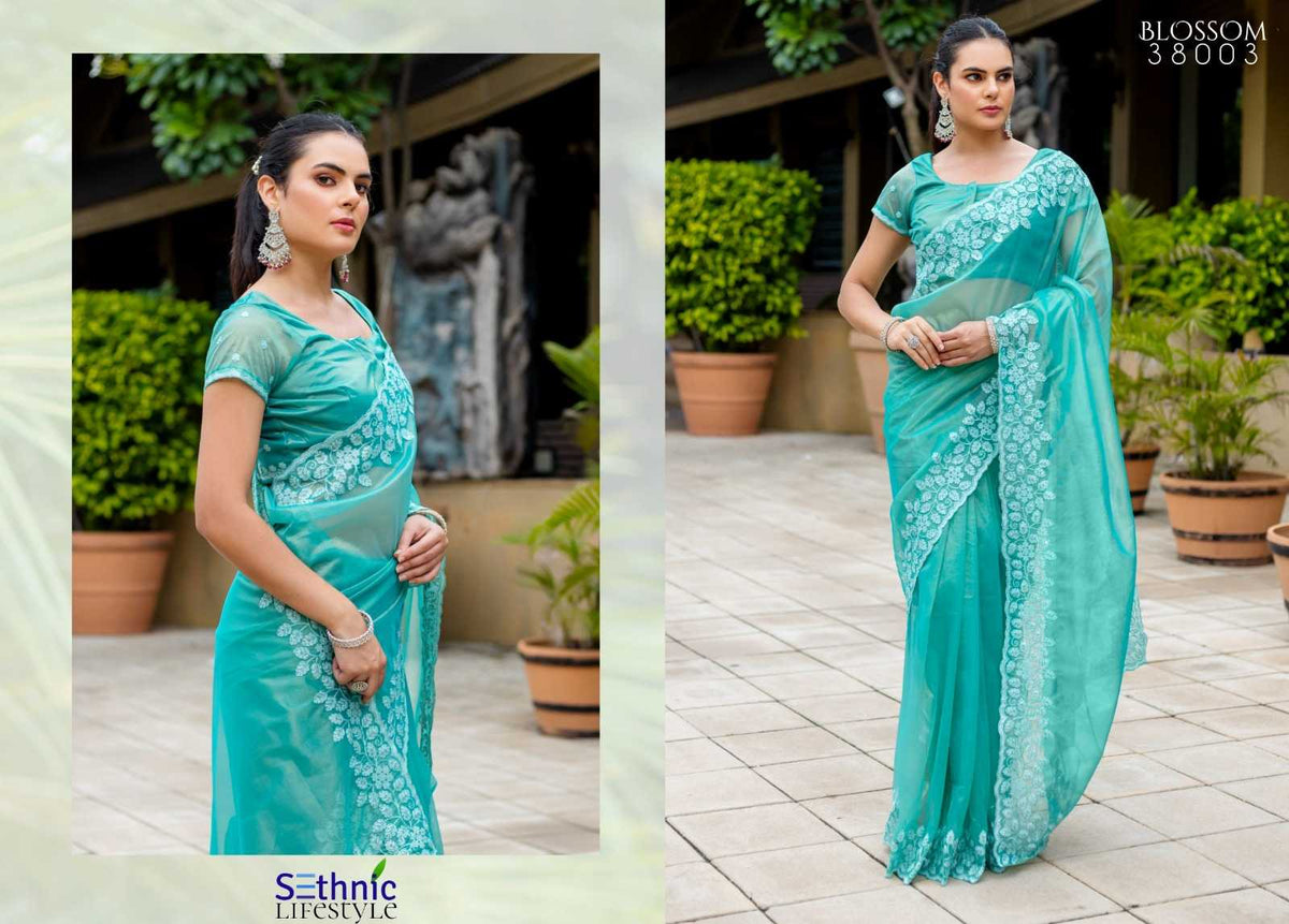 Fancy Sequin Saree
