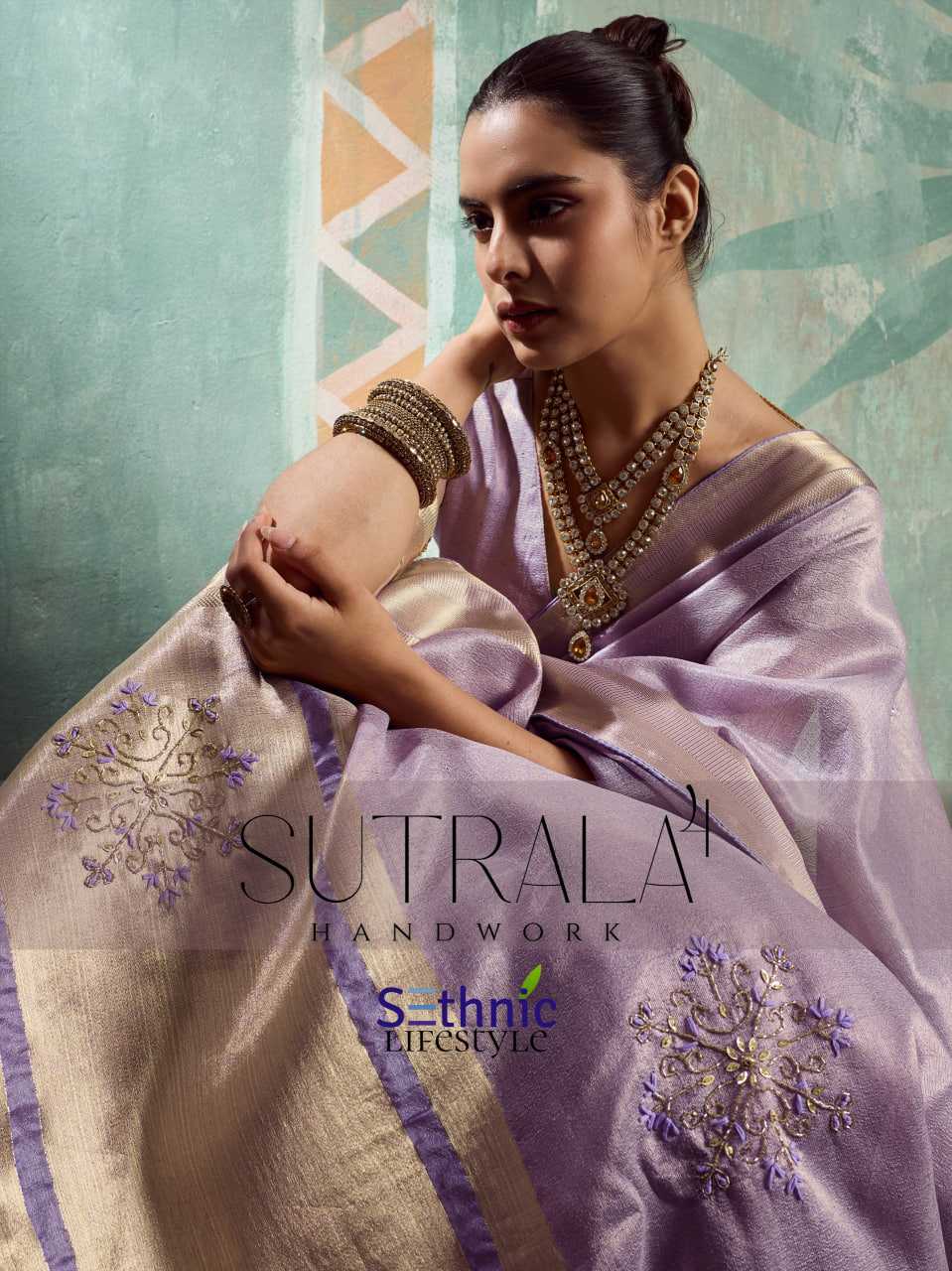 Hand Work Saree
