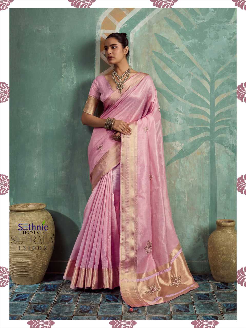 Hand Work Saree