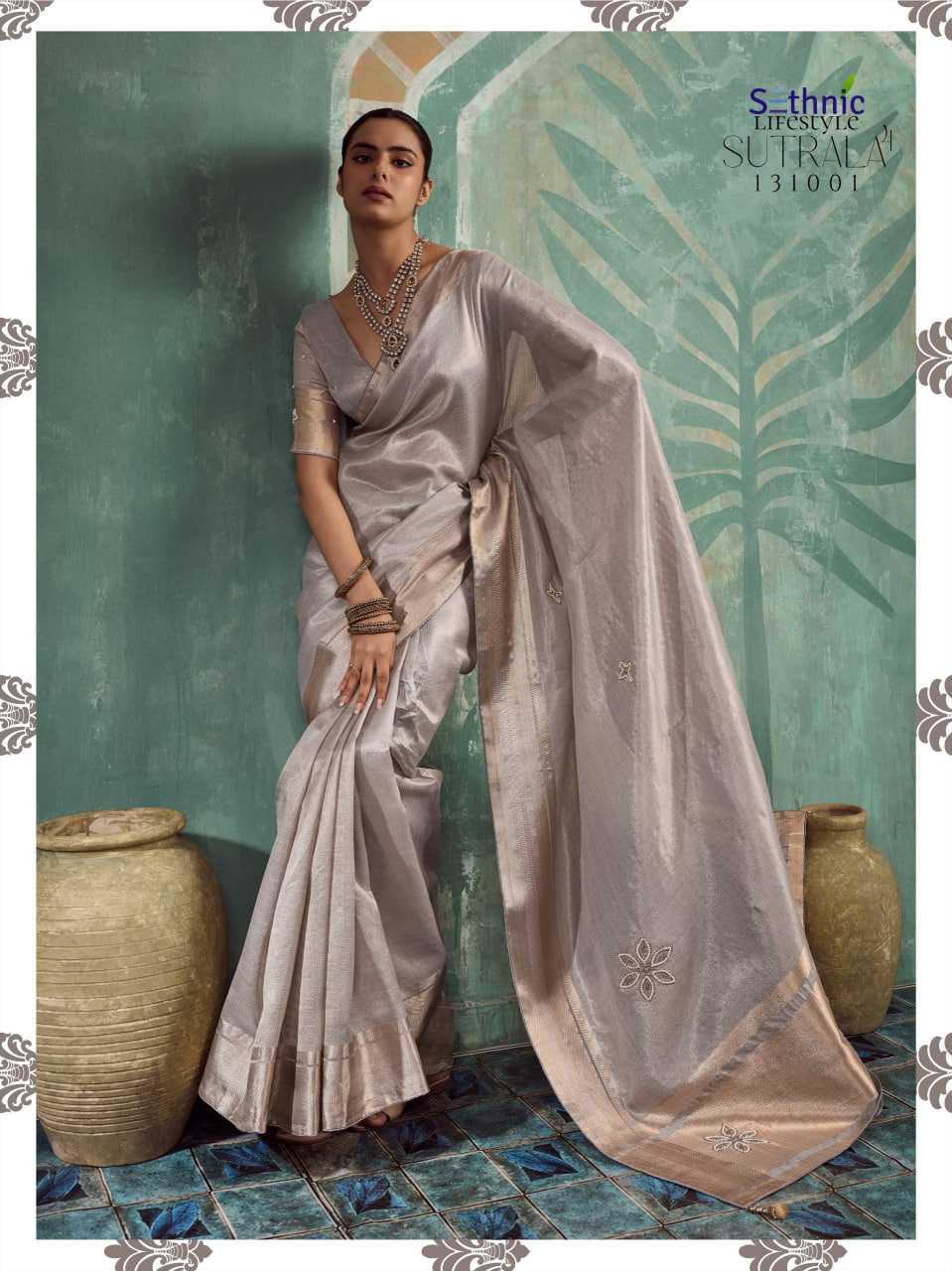 Hand Work Saree
