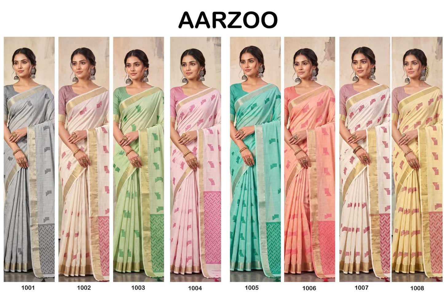 Linen Saree