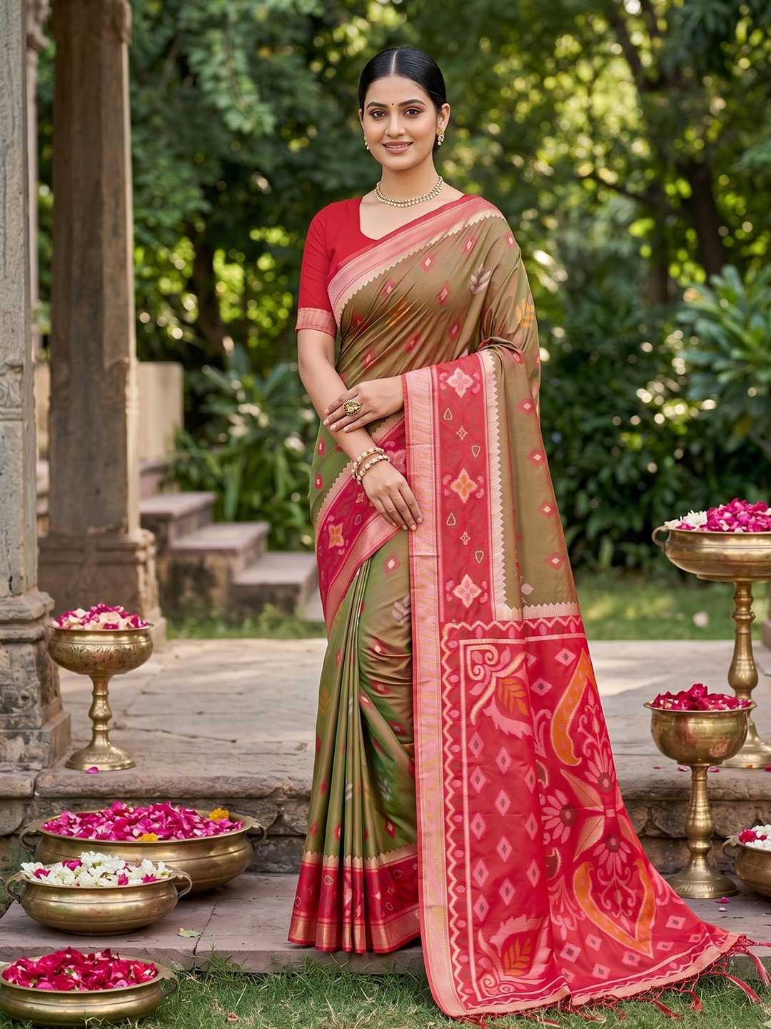 Soft Silk Printed Saree