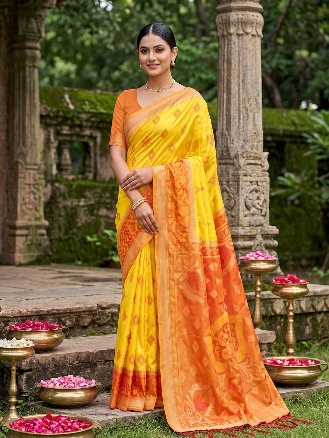 Soft Silk Printed Saree