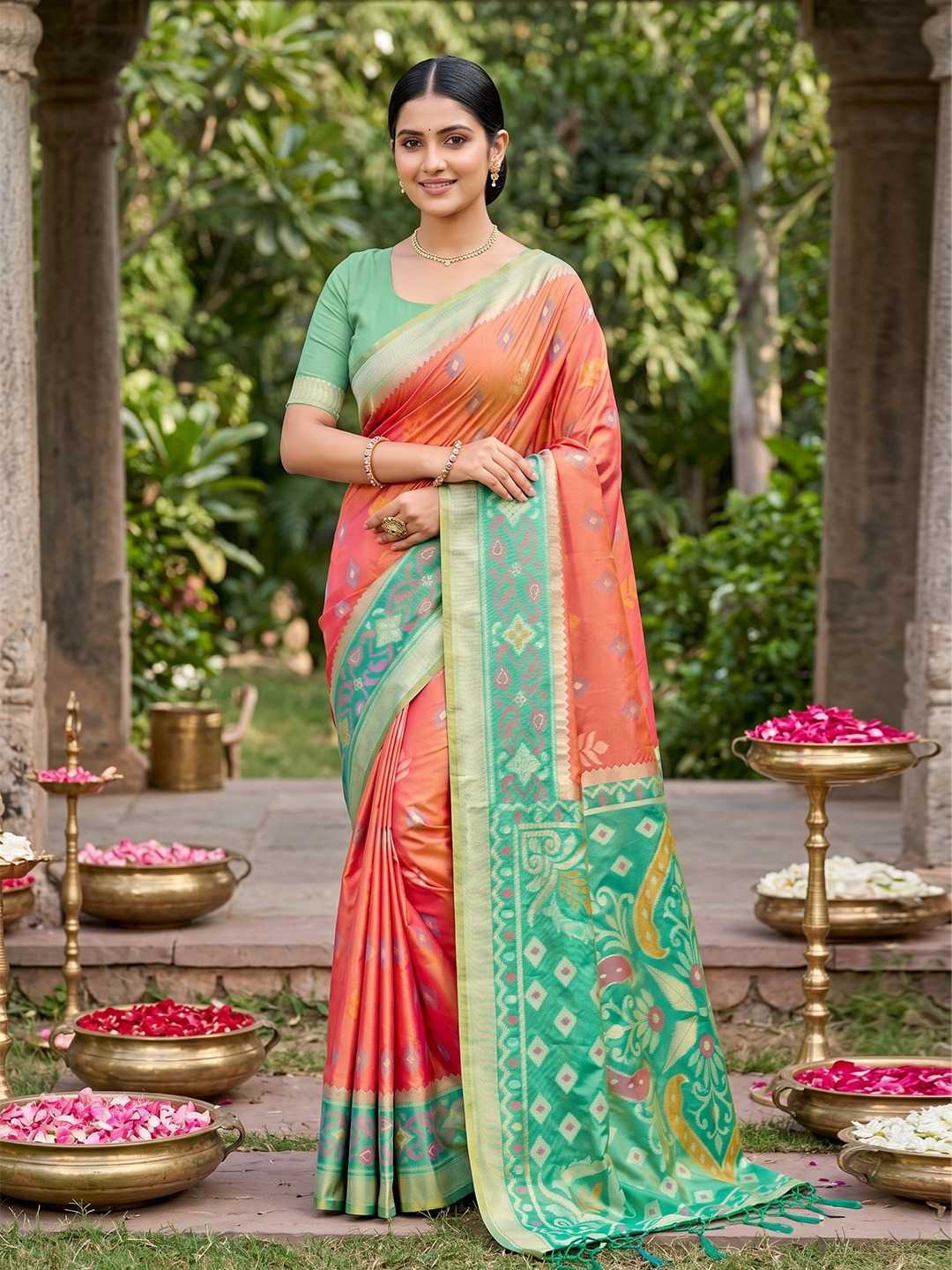 Soft Silk Printed Saree