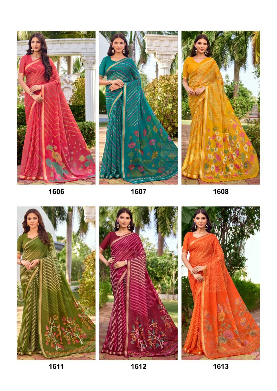 Leheriya Saree