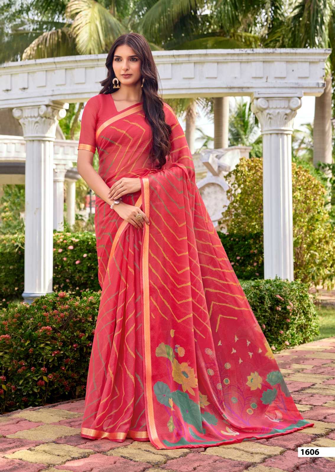 Leheriya Saree