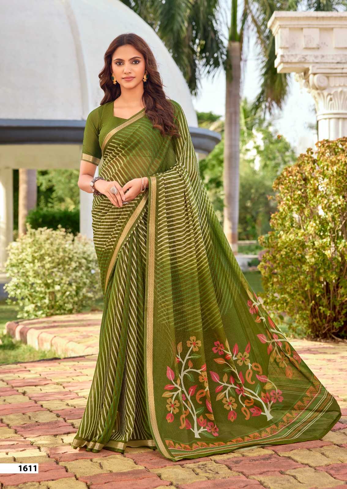 Leheriya Saree