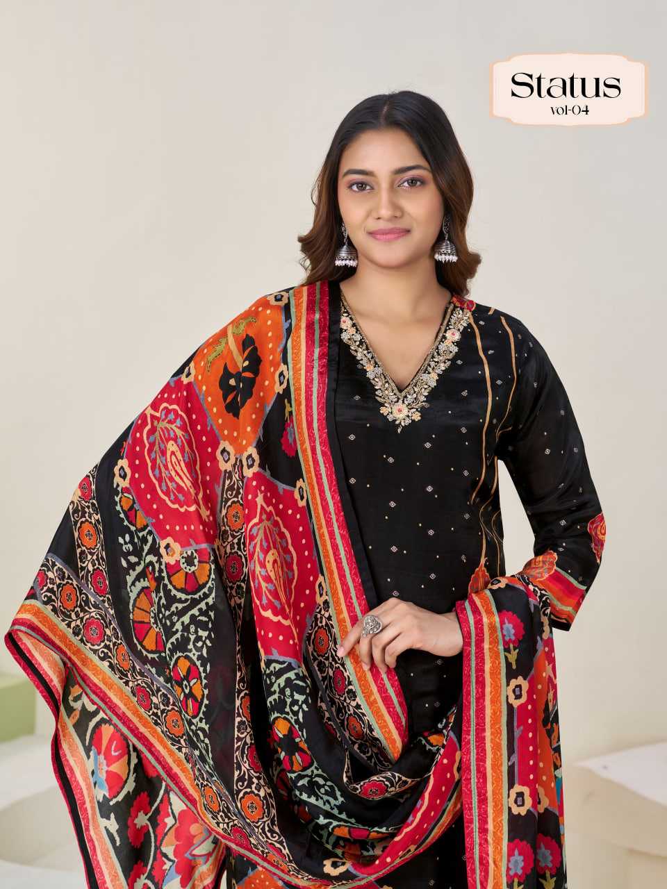Viscose Ladies Silk Suit