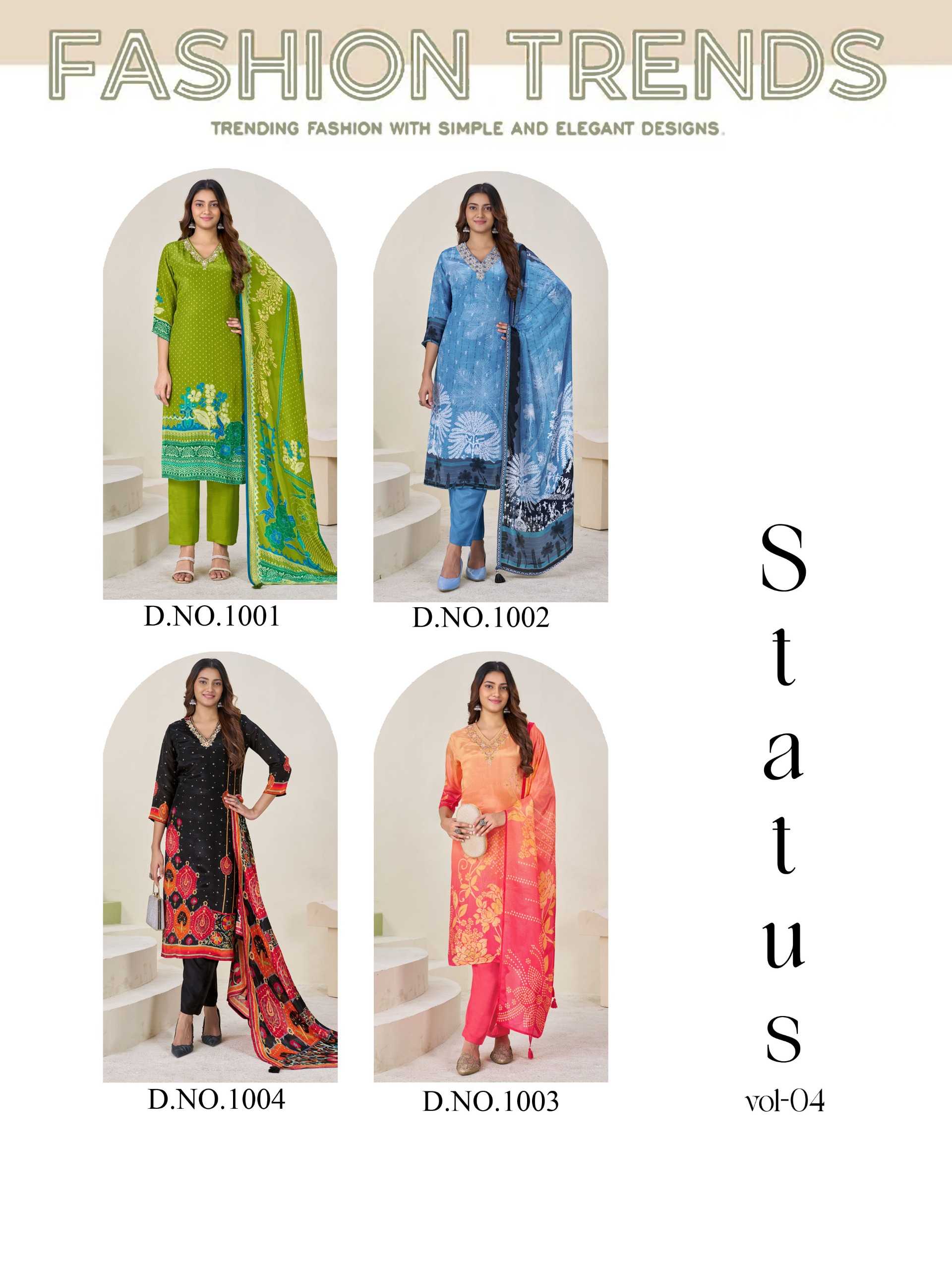 Viscose Ladies Silk Suit