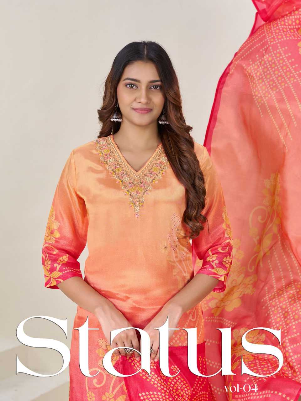 Viscose Ladies Silk Suit