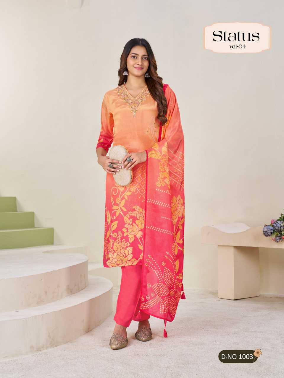 Viscose Ladies Silk Suit