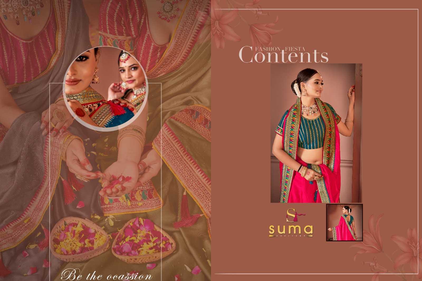 Embroidered Saree