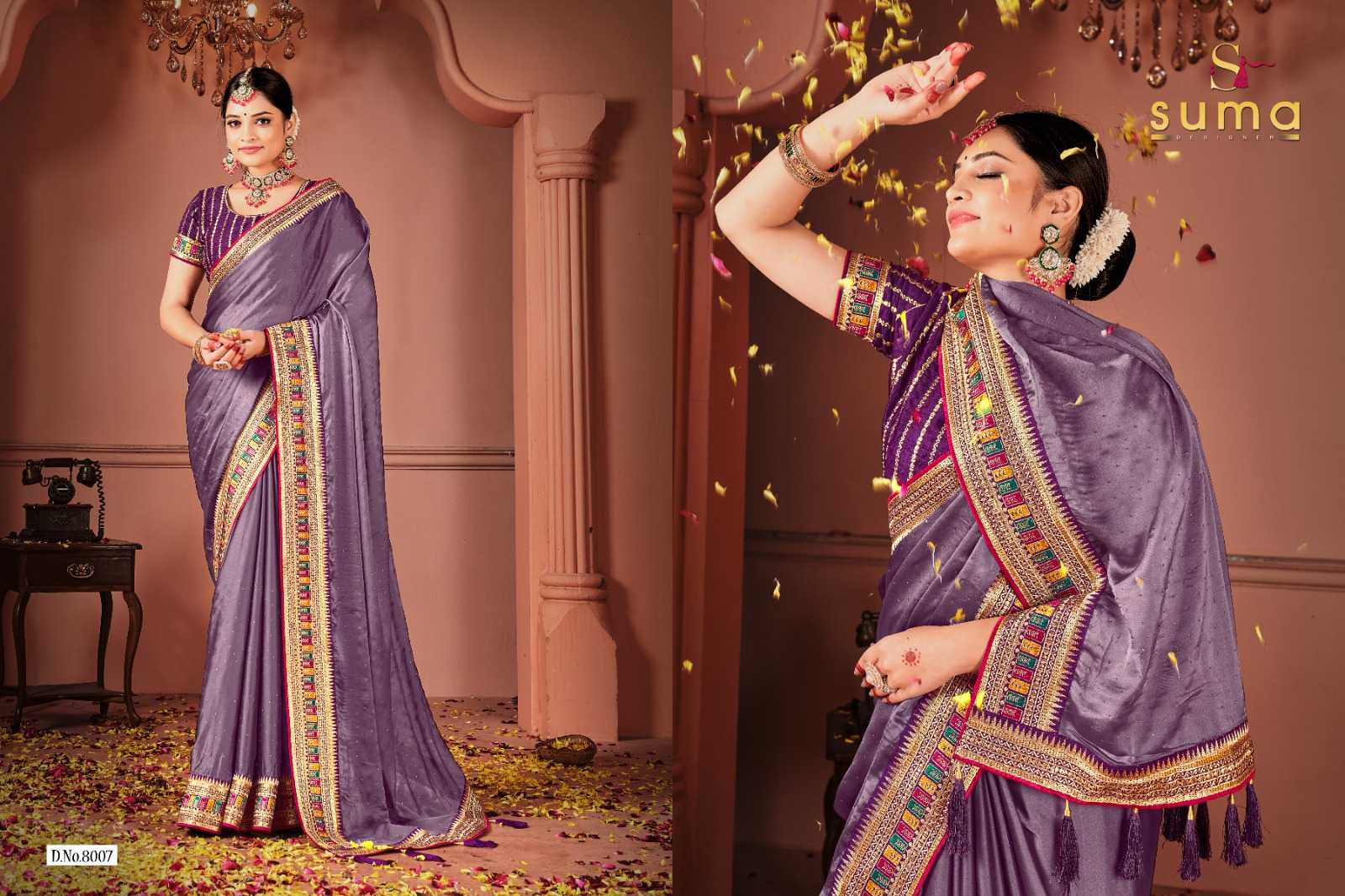 Embroidered Saree