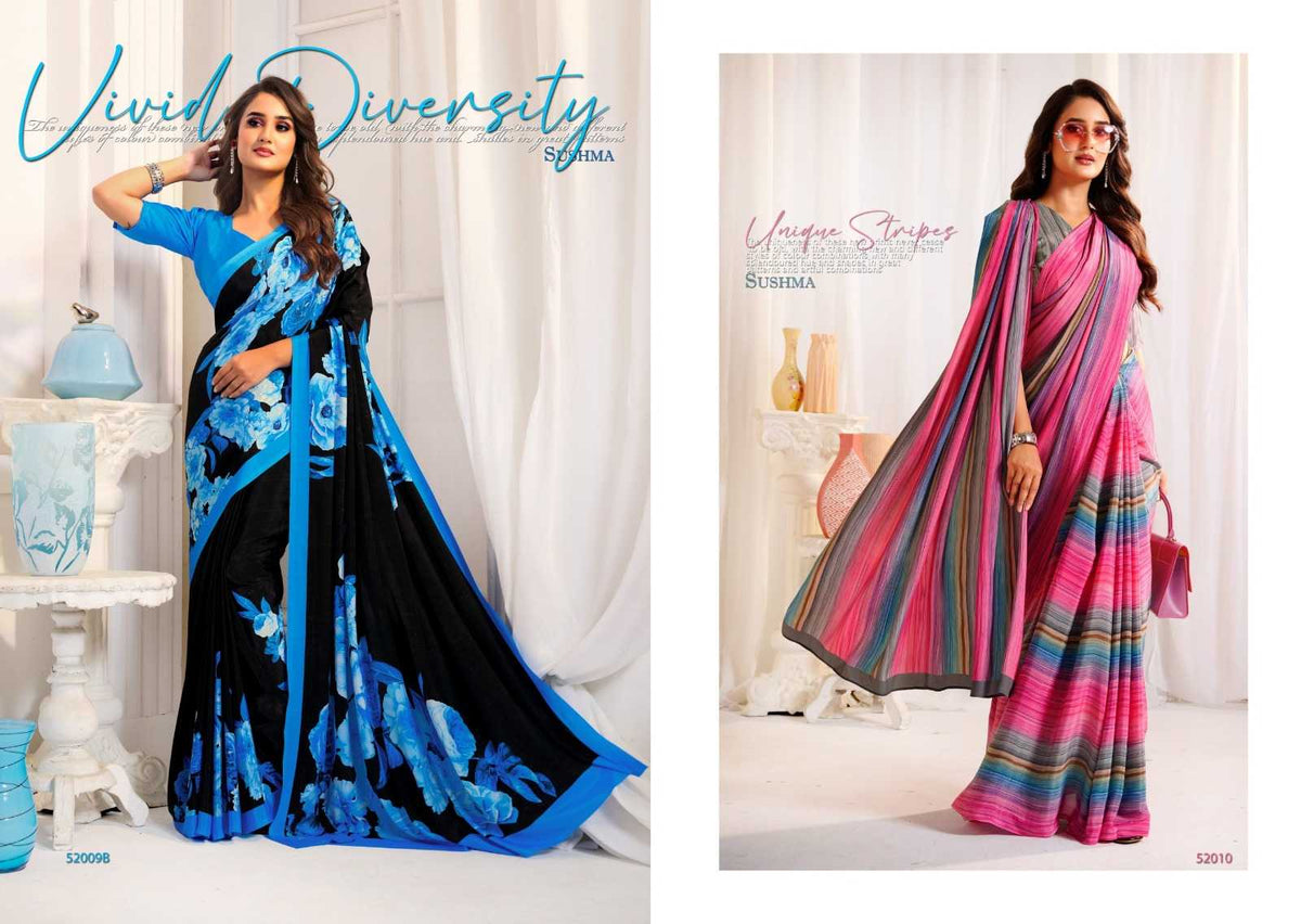 Fancy Printed Saree