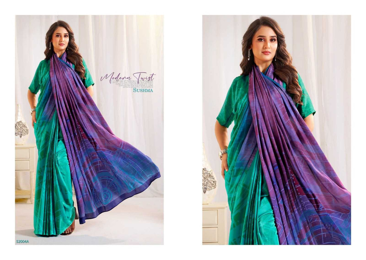 Fancy Printed Saree