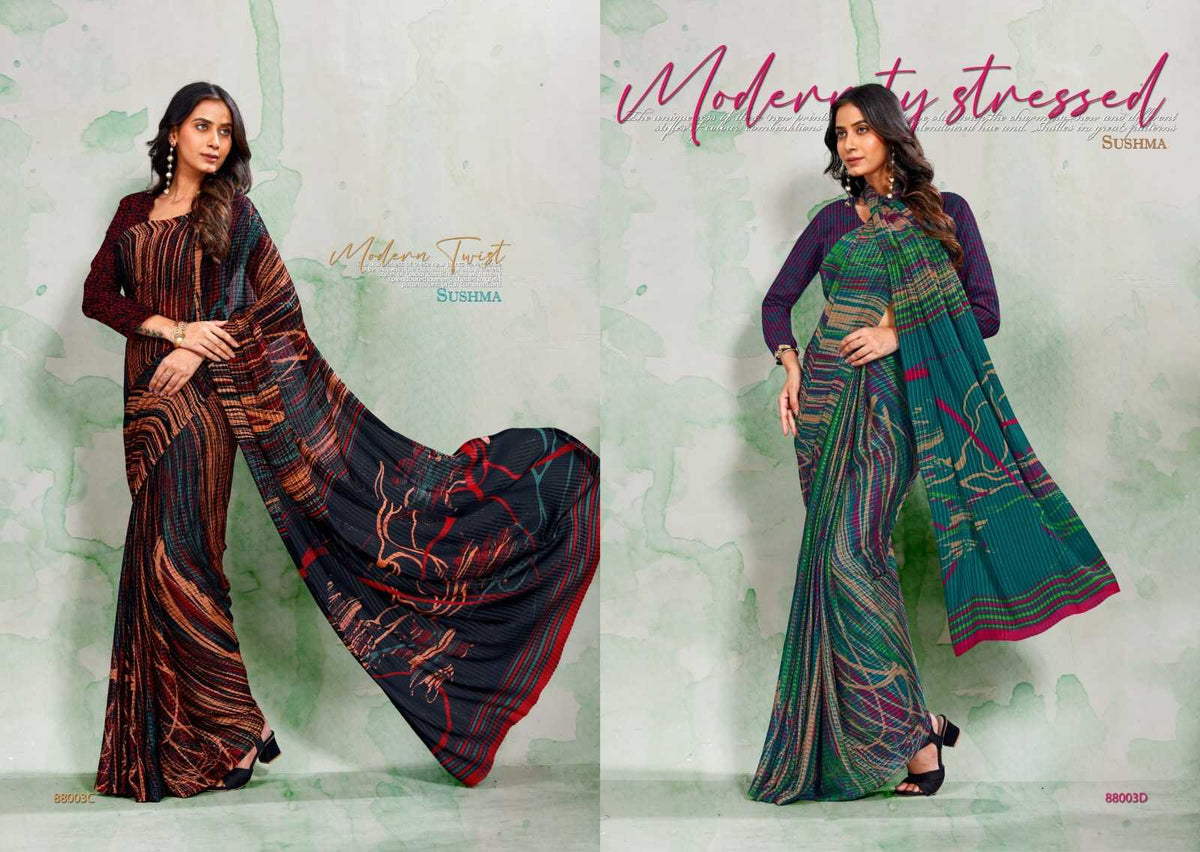 Georgette Festive Saree