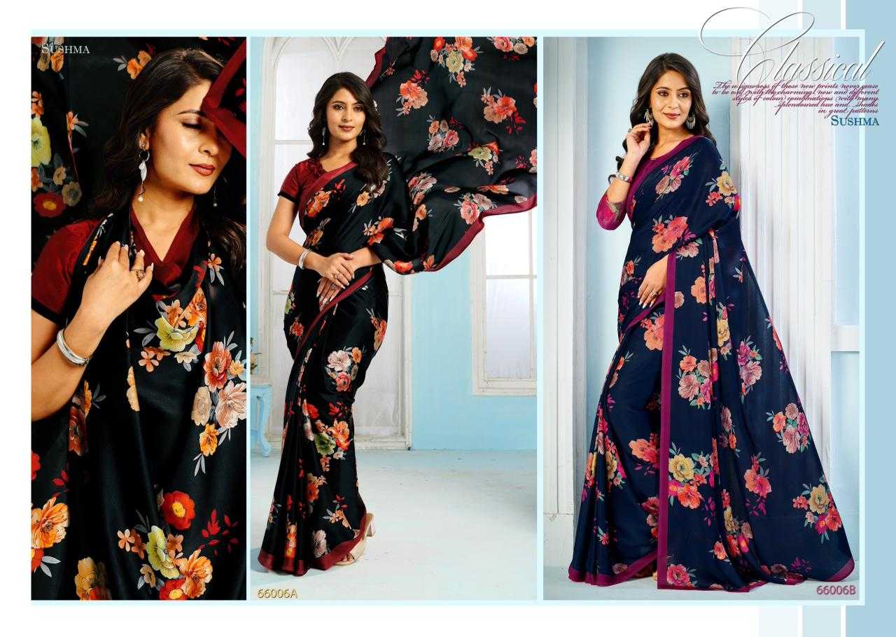 Printed Saree