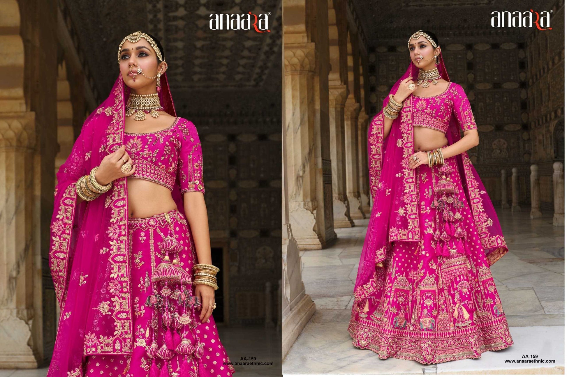 Heavy Silk Bridal Lehenga