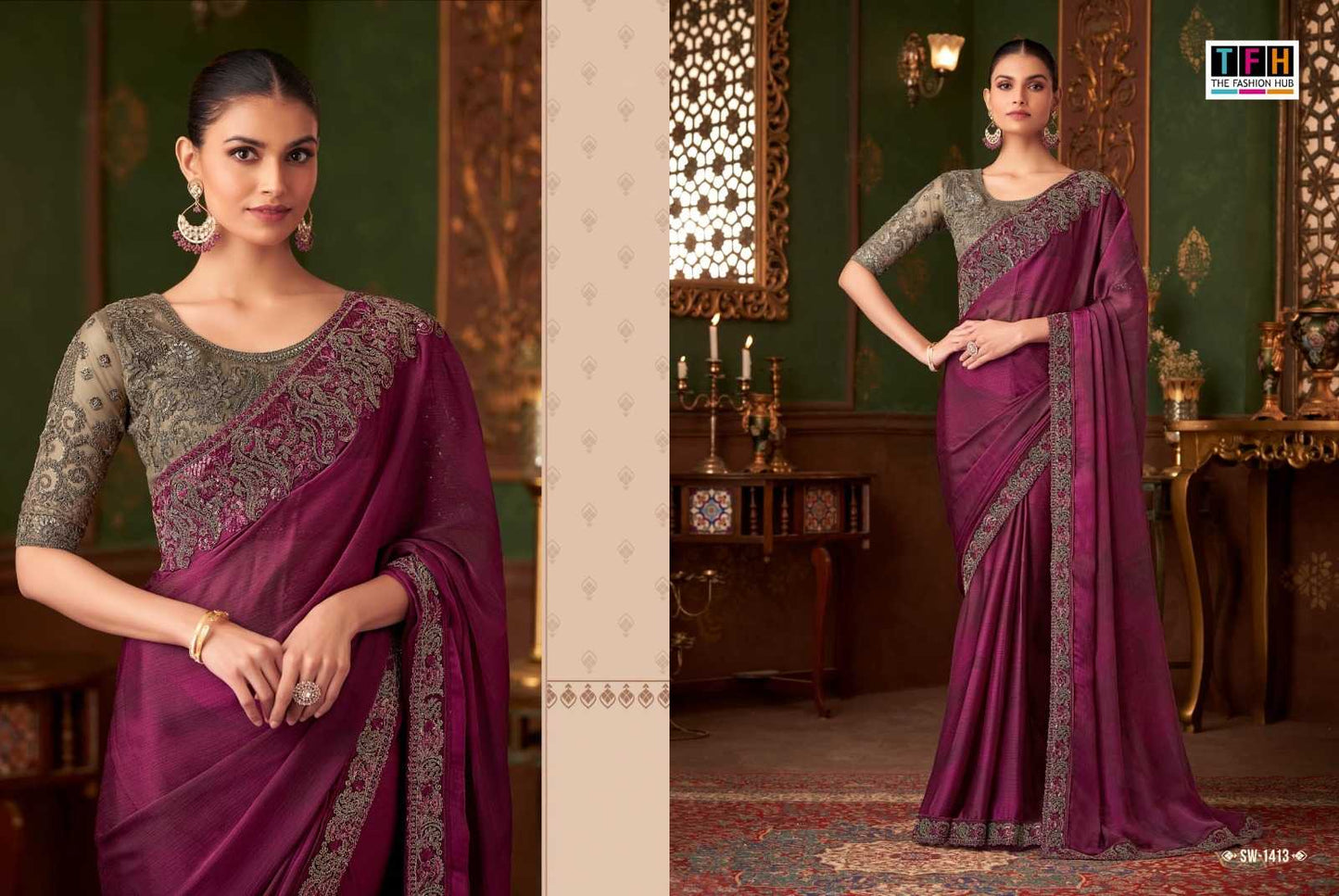 Chiffon Saree