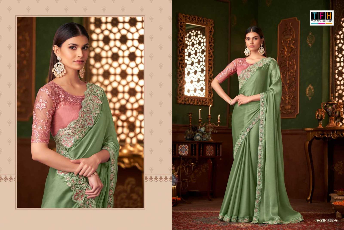 Chiffon Saree