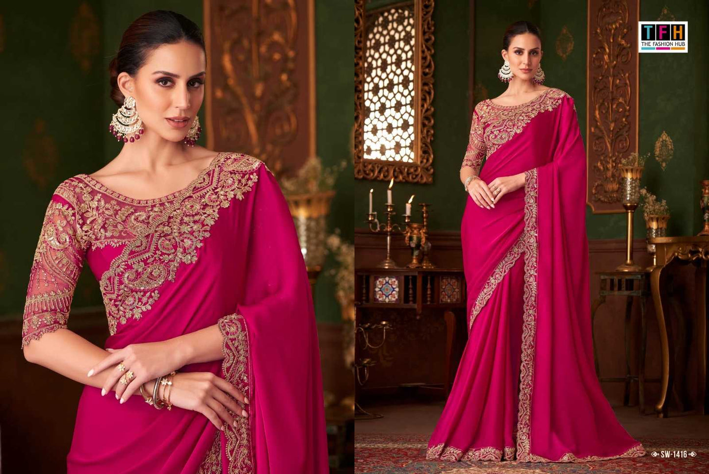 Chiffon Saree