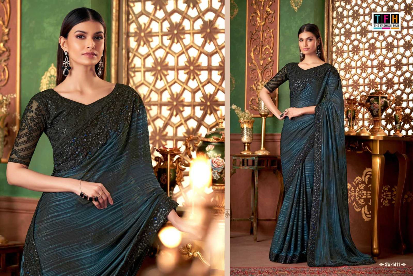 Chiffon Saree