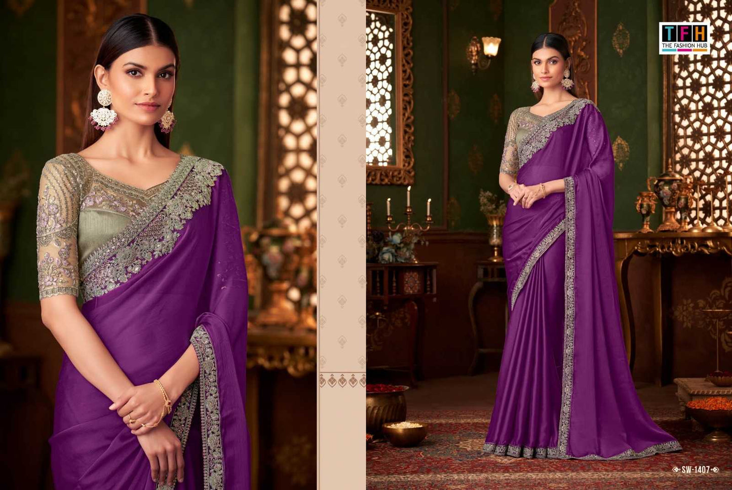 Chiffon Saree