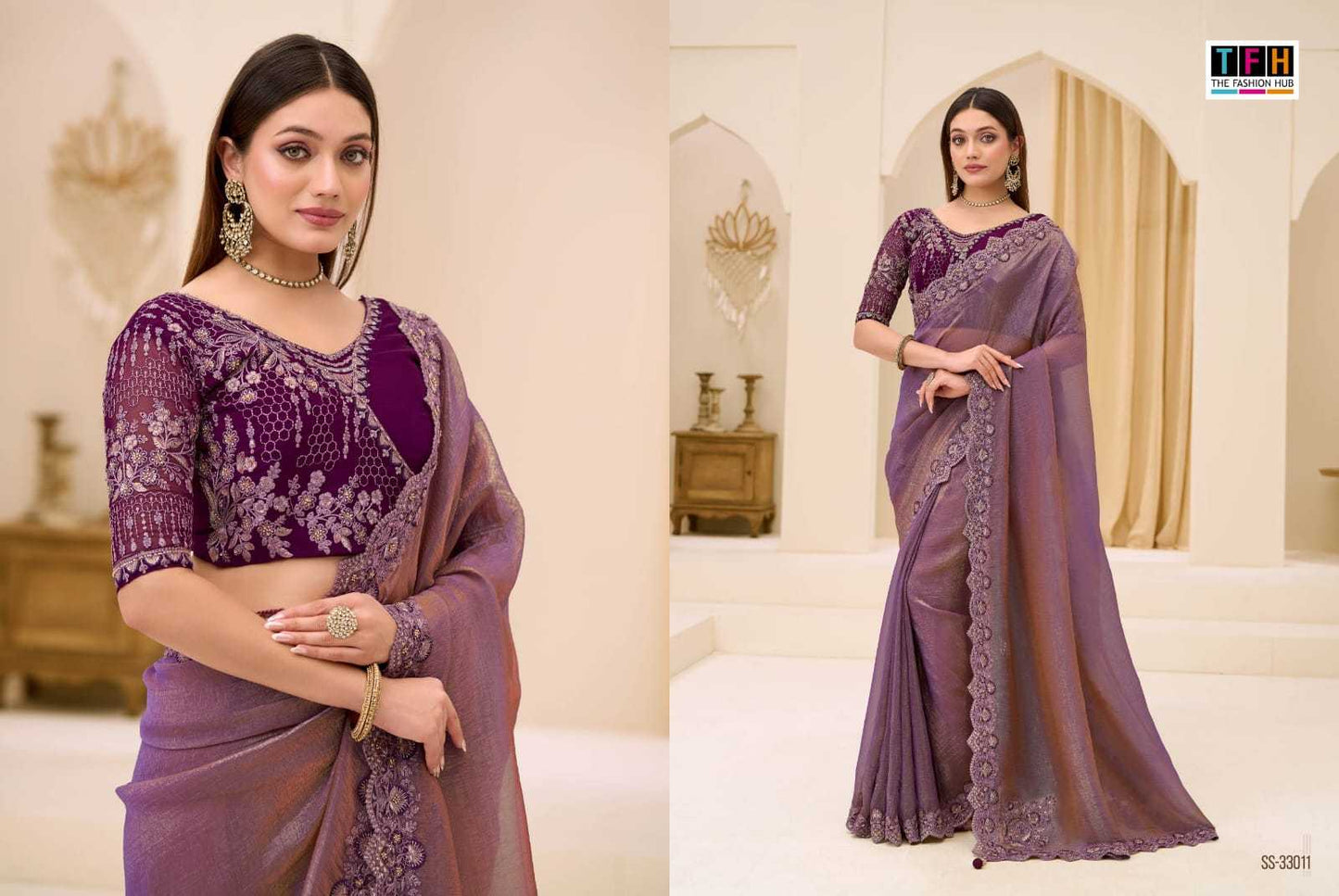 Chiffon Saree