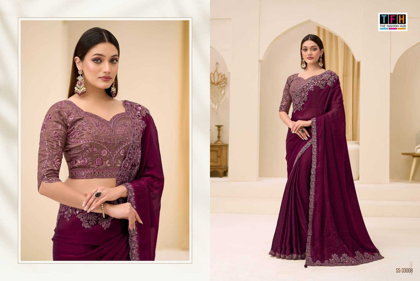 Chiffon Saree