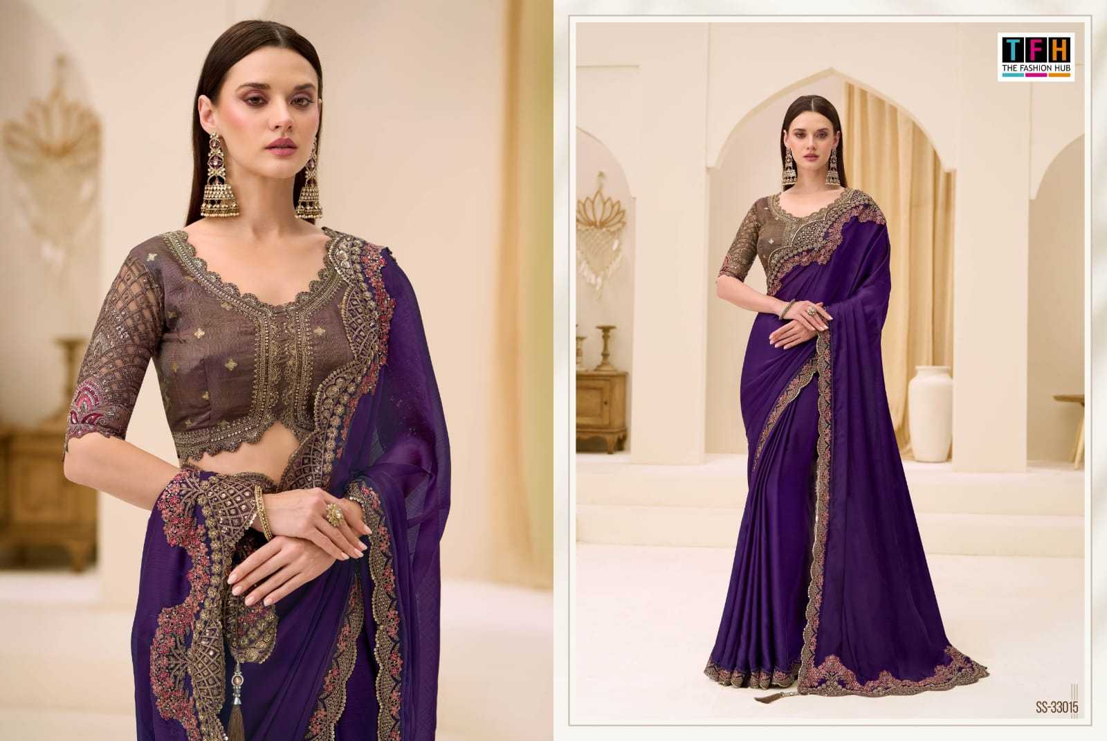 Chiffon Saree