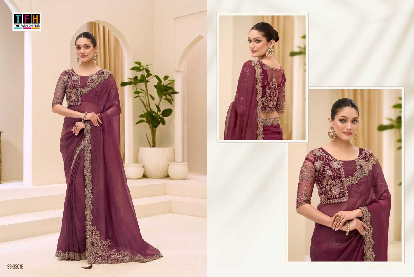 Chiffon Saree
