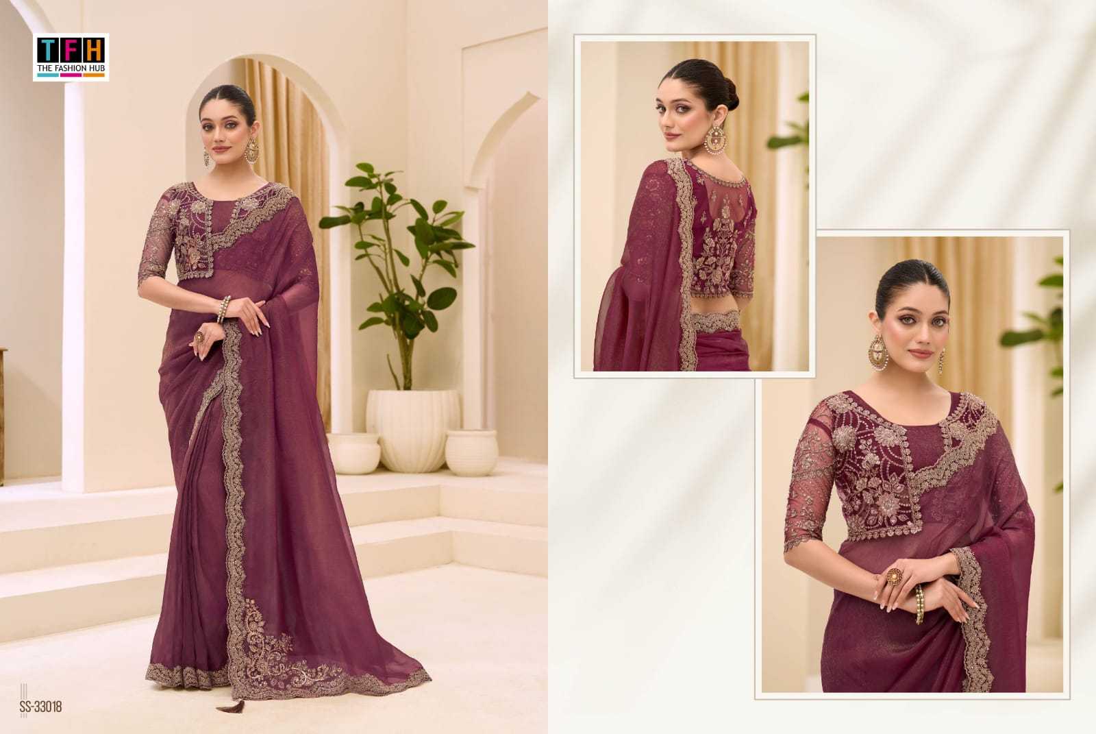 Chiffon Saree