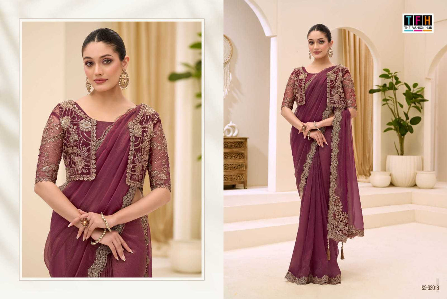 Chiffon Saree