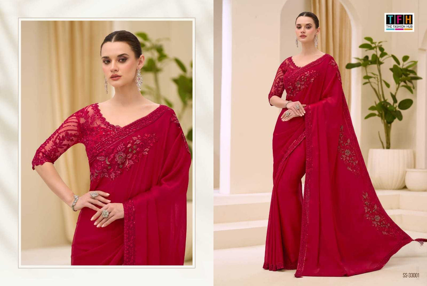 Chiffon Saree