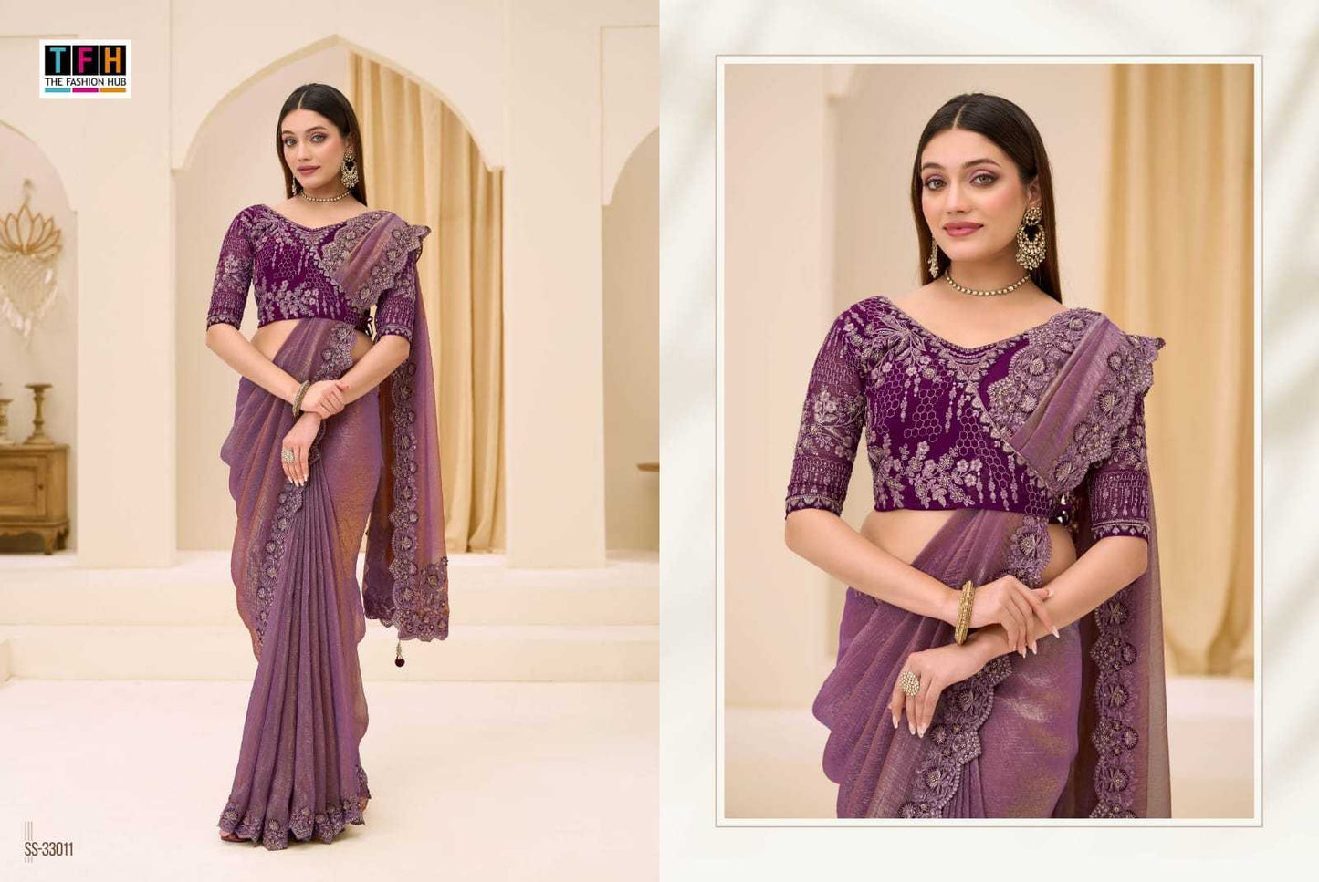 Chiffon Saree