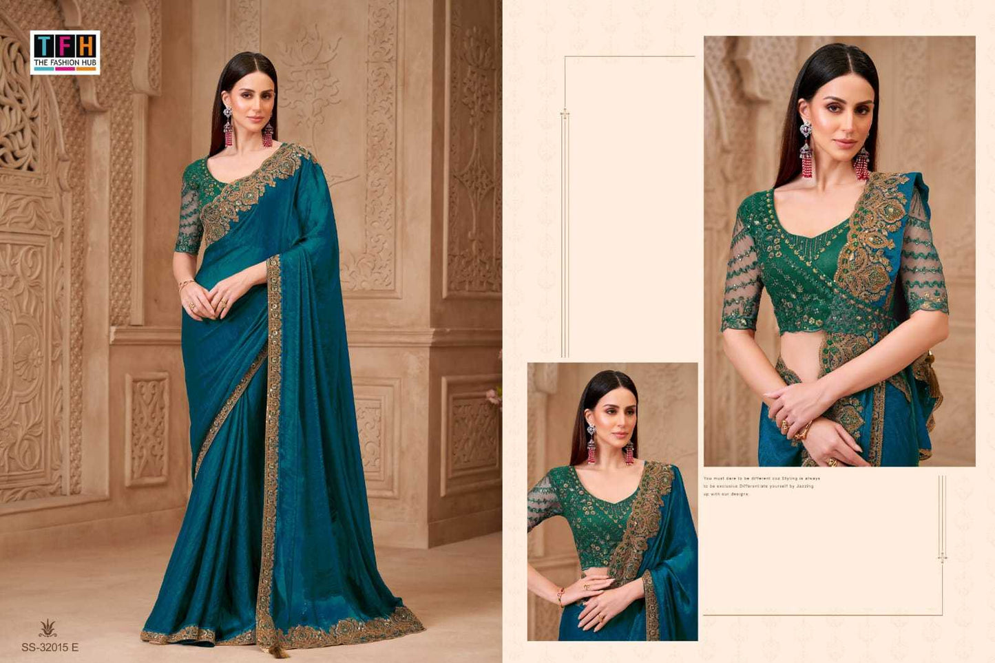 Georgette Party Wear Saree