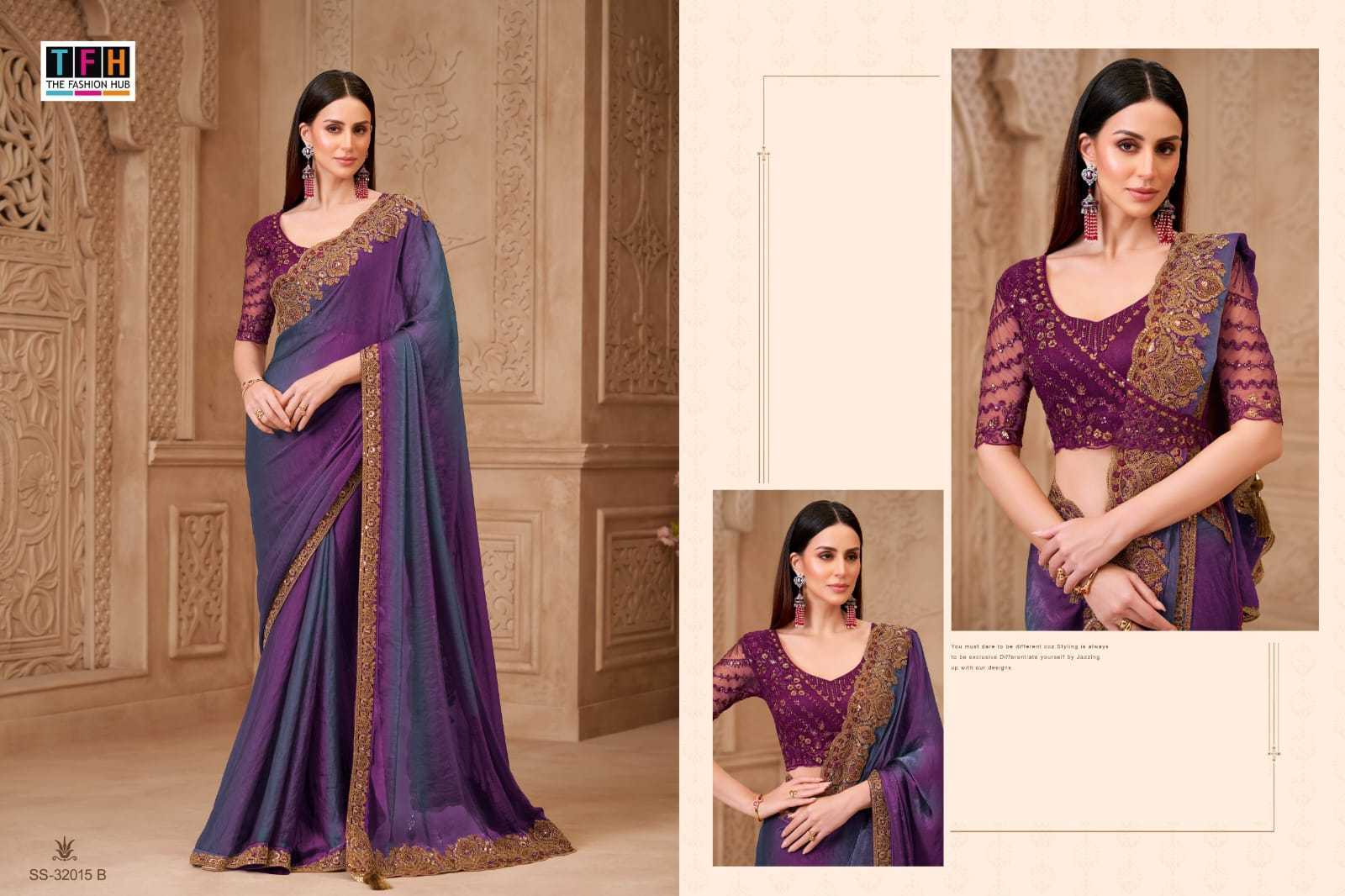 Georgette Party Wear Saree